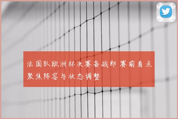 法国队欧洲杯决赛备战即 赛前看点聚焦阵容与状态调整